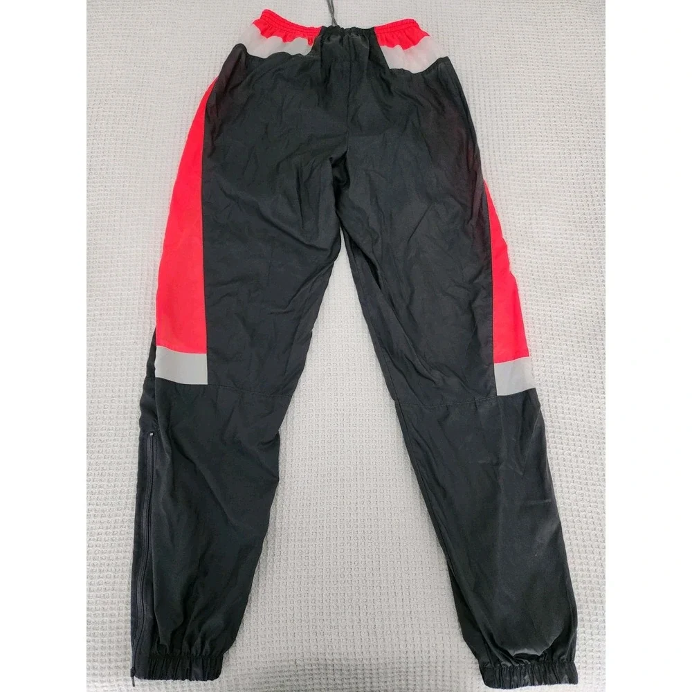 Crazy Vintage RARE Nike Track pants Orange Gray White Y2K 90s Small S Vtg